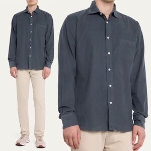 HARTFORD Men's Paul Fine-Wale Corduroy Gray Size Small